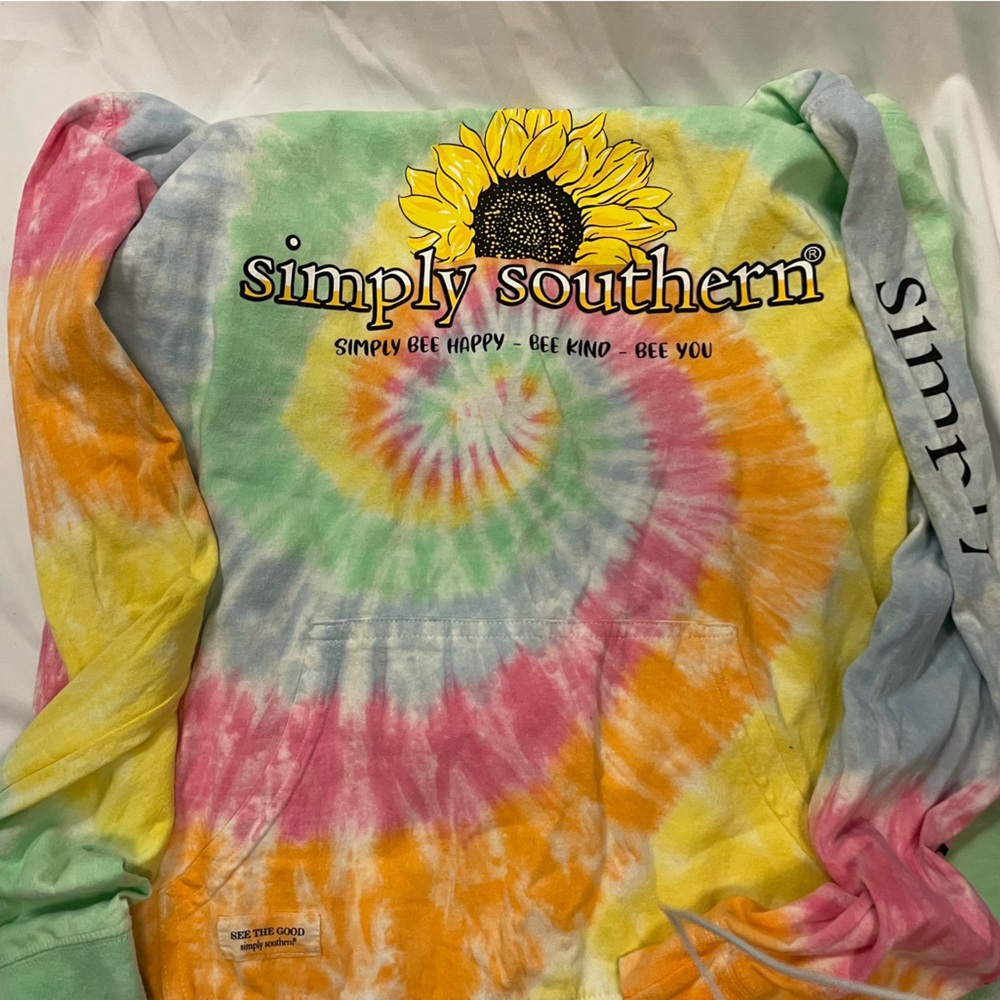 Simply Southern Long Sleeve Hoodie Tee